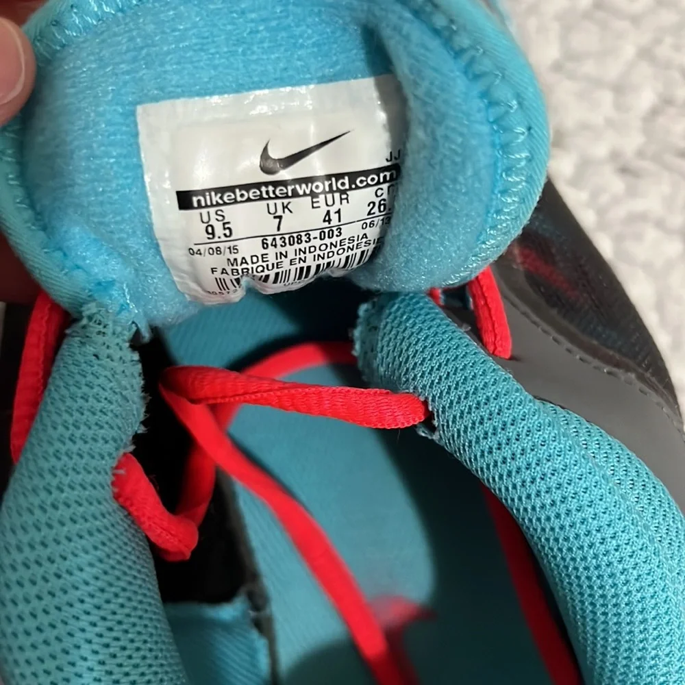 Pre owned Nike Woman Flex trainer 4 running shoes size 9.5 - Picture 9 of 10